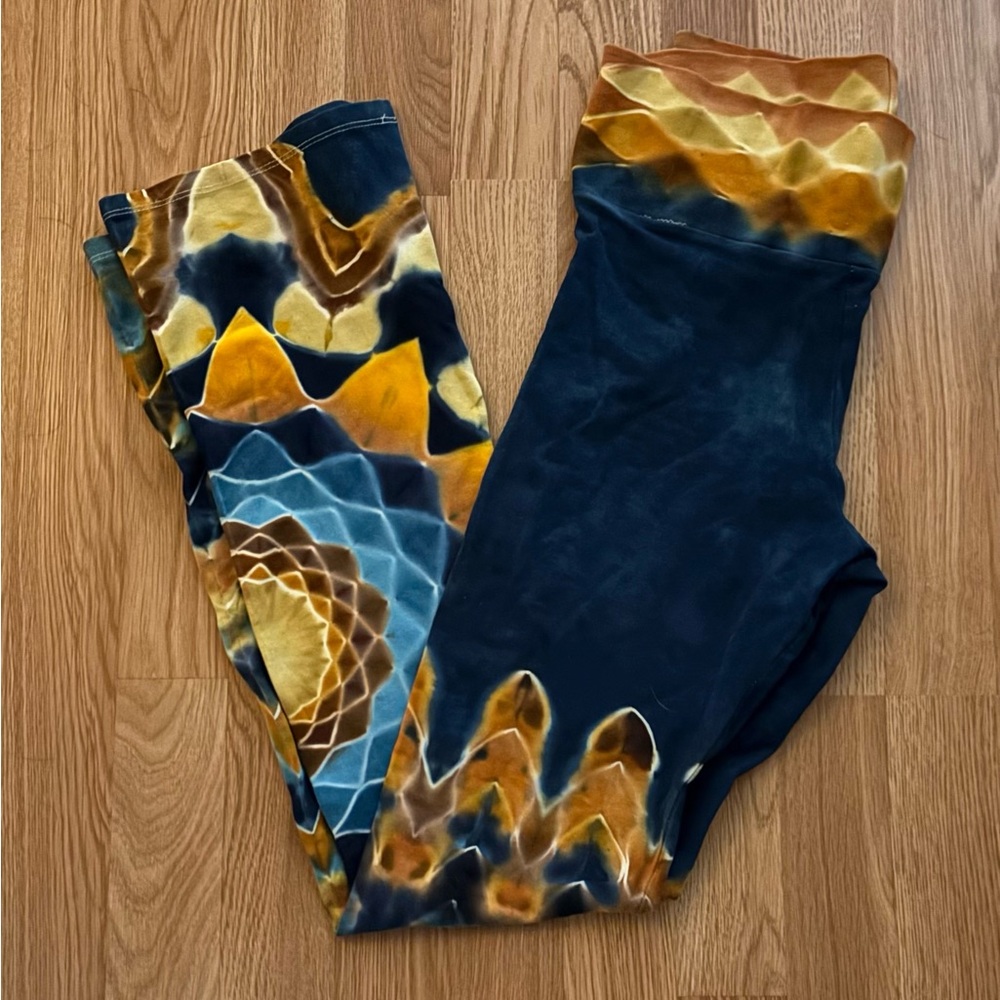 Blue and Orange Skirt